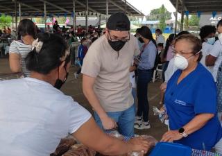 Exitosa feria de salud en Gómez de Bugaba