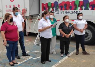 Llega a Dolega, clínica “Salud Sobre Ruedas”
