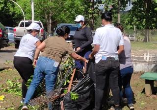 Funcionarios del Minsa Chiriquí realizan limpieza y nebulización