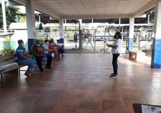 En Chiriquí siguen la jornadas de docencia sobre Covid-19 y dengue  en instalaciones de salud