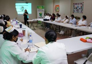 Enfermeras en Chiriquí refuerzan conocimientos sobre estimulación temprana prenatal