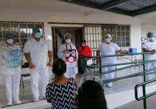 Educadores de la Salud siguen orientando a la población