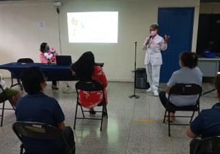Minsa orienta a funcionarias de la Lotería Nacional de Beneficencia en Chiriquí