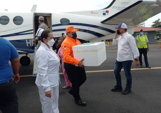 Siguen llegando vacunas para hacer frente al virus en Chiriquí