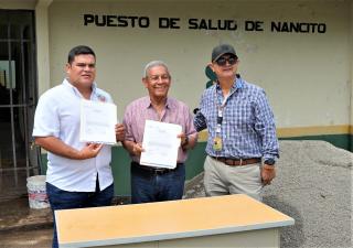 Inician mejoras al subcentro de salud de El Nancito