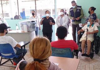 Aplican segundas dosis en vacunación por barridos en circuitos 4-2, 4-4 y 4-6