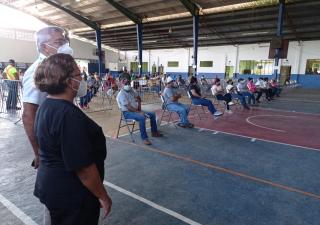 Arranca con gran afluencia de público puesto de AstraZeneca en Bugaba