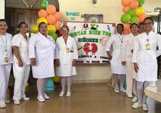 Conmemoración del Día Mundial del Riñón en el Hospital Aquilino Tejeira