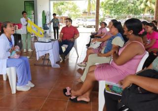 Coclé realiza encuentro de embarazada en la Pintada
