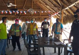 Coclé verifica medidas de bioseguridad en playas