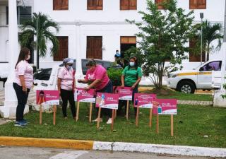 Coclé conmemora día contra el cáncer de mama y fundación de La Pintada