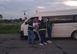 Regional de Coclé y la ATTT verifican transporte en Antón