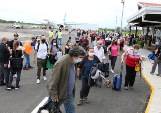 Turistas que llegaron a Río Hato cumplieron con medidas biosanitarias