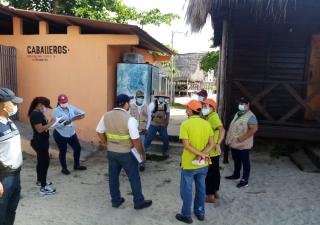 Regional de Coclé realizó operativo de monitoreo a locales de playa