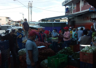 Operativos en mercado público de Penonomé