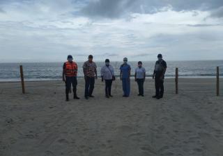 Se realizó recorrido en playas de Coclé para verificar normas de bioseguridad