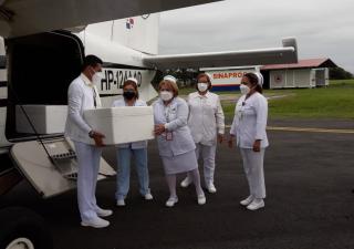 Llegan más vacunas a Coclé