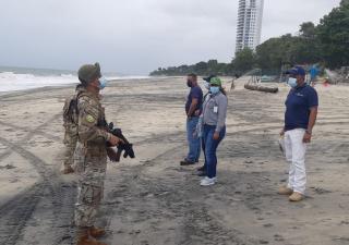 FTC de Coclé realizó monitoreo en playas
