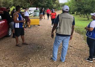 Equipos en Natá y Aguadulce continúan verificando medidas de bioseguridad