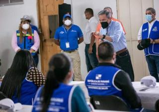 Ministro de Salud y Presiente de la República realizaron reunión con EUT en Coclé