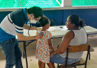 Realizan gira integral de salud en Farallón