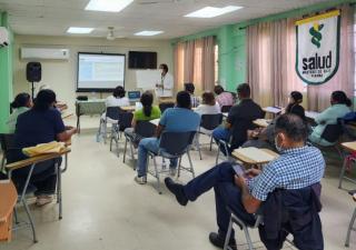 Con diferentes actividades continúa el Programa para Hipertensos en el Minsa- Capsi Dr. Gerardino De León de la ciudad de Las Tablas. 