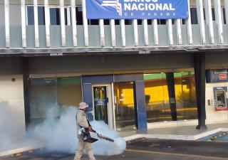 Realizan nebulizaciones en Coclé