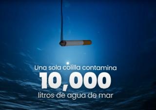 Elige no fumar, ¡por nuestros océanos!