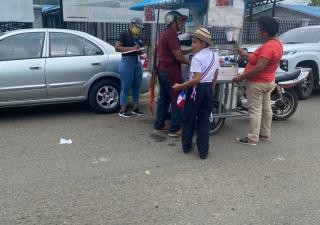 Vendedores incumplen con las medidas sanitarias
