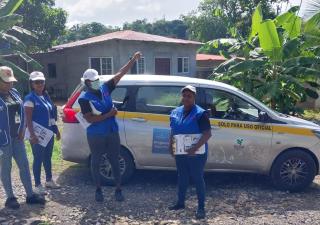 Orientan sobre el dengue e influenza en Cativá, Colón