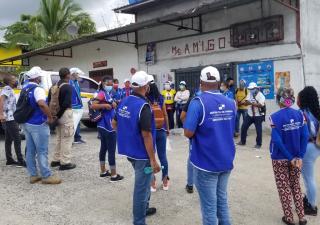 Realizan intervención en Las Praderas, Colón