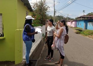 Salud interviene Vista Alegre, Cativá