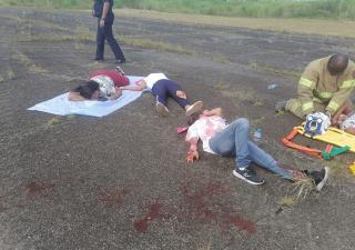Realizan simulacros simultaneo de desastres Colón