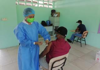 13,164 personas vacunadas en Colón