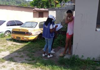 Abordaje a Villa Guadalupe en Colón por prevención del Dengue