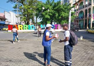 Acciones de prevención en la ciudad de Colón