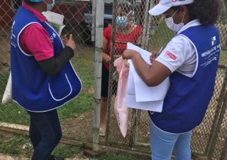 Realizaron nebulización en Rio Rita, Colon