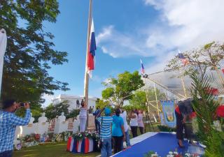 Regional de Colón dice presente en actos patrios