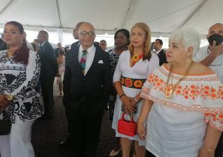 Delegación del Minsa presente en los actos del 5 de noviembre en Colón