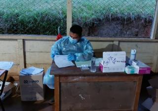Comarca Ngäbe brinda atención a damnificados en Cascabel 