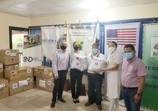 Comarca Ngäbe Buglé recibe donación de la Embajada de los Estados Unidos