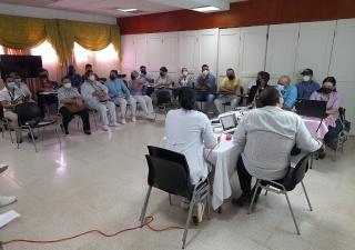 Los Santos coordinan acciones para la Operación Terremoto Minsalud 2022