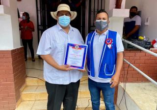 Reconocen labor de miembro de EUT en La Mesa 