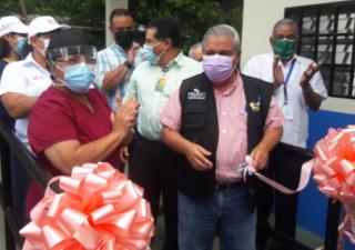 Reinauguran puesto de salud en Las Cañas, Chiriquí