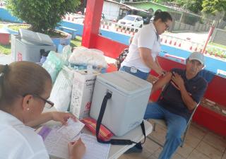 157 dosis de vacunas fueron aplicadas durante el fin de semana en Panamá Oeste. 