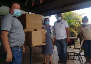 Más de 15,000 mascarillas quirúrgica han sido entregadas por la Dirección Nacional de Asuntos Sanitarios Indígenas en Veraguas 