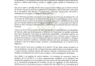 Se autorizan actividades bailables, ferias y desfiles a nivel nacional