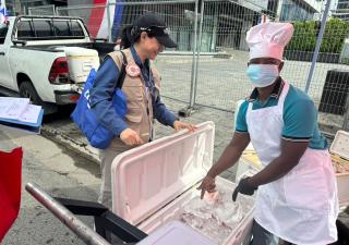 Vigilancia y control sanitario: prioridad del operativo de Salud Pública en Festival Carnavalistico 