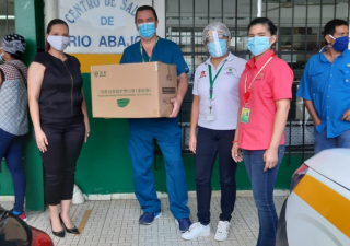 Centro de Salud de Rio Abajo recibe donación