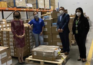 Gobierno de los Estados Unidos a través de su embajada apoya con insumos del PEPFAR para  el VIH